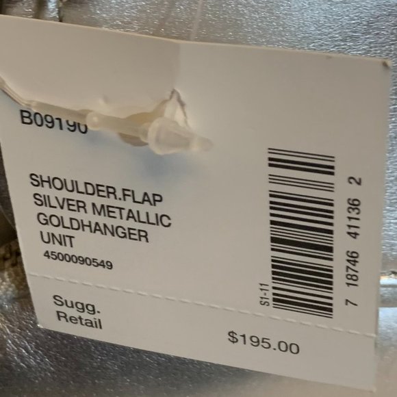 Metallic Silver G Series Cole Haan Bag - Picture 2 of 4